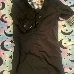 Sara Campbell Black dress